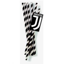 Juventus-pahvipillit 12 Kpl 19,5 Cm - Musta - Ainutlaatuinen Koko