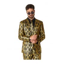 Kiiltävä Käärme Puku Aikuinen Opposuits - Musta - L (EU 54)