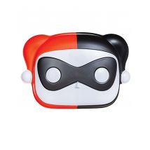 Harley Quinn Naamio Funko Pop Aikuinen - Harmaa, Valkoinen - Ainutlaatuinen Koko