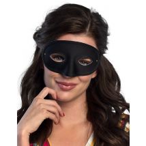 Maschera Nera Adulti - Maschere Di Venezia - Nero - Taglia Unica