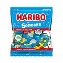 Mini Sacchetto Caramelle Haribo Puffi 120 Gr - Eroi E Cattivi Leggendari - Blu - Taglia Unica
