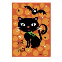 Bustina Per Dolcetti Di Halloween - Animali - Oro - Taglia Unica