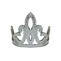 Diadema Principessa Argentato - Idee Regalo Bambina - Argento - Taglia Unica