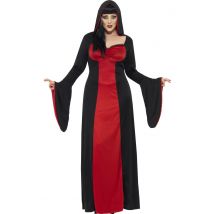 Costume Vampiro Donna Halloween - Travestimenti Per Lettera - Nero - XXXL