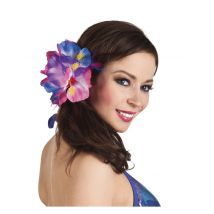 Fermaglio Per Capelli Fiore Ibisco - Hawaï - Multicolore - Taglia Unica