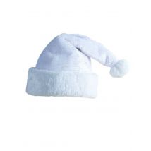 Cappello Da Babbo Natale Bianco - Colori - Grigio, bianco - Taglia Unica