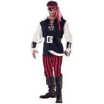 Costume Pirata Assassino Adulto - Pirati - Multicolore - M