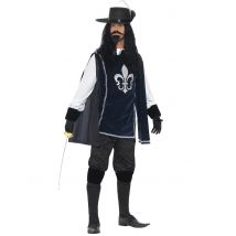 Costume Da Moschettiere Blu Uomo - Travestimenti Per Lettera - Blu - L