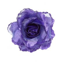 Rosa Viola Per Capelli Donna - Colori - Viola - Taglia Unica