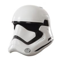 Maschera Deluxe 2 Pezzi Stormtrooper Star Wars Vii Adulto - Eroi E Cattivi Leggendari - Grigio, bianco - Taglia Unica