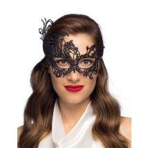 Maschera Di Pizzo Nero Donna - Sexy - Nero - Taglia Unica