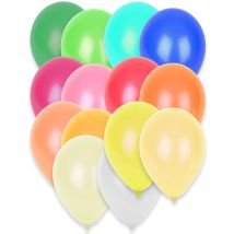 50 Palloncini Colorati - Colori - Multicolore - Taglia Unica