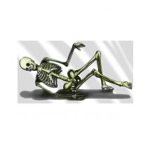 Decorazioni Plastica Scheletro Divano Halloween - Magia E Orrore - Multicolore - Taglia Unica