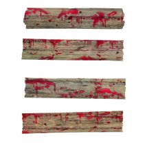 Decorazione Barriere Per Finestre Epidemia Zimbie - Magia E Orrore - Marrone - Taglia unica