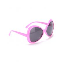 Occhiali Disco Rosa Per Adulto - Anni '60 - '70 - Rosa - Taglia Unica