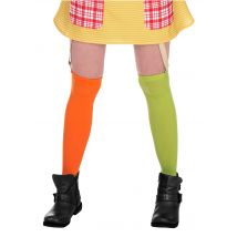 Calze Pippi Calzelunghe Donna - Personaggi E Cosplay - Multicolore - S / L