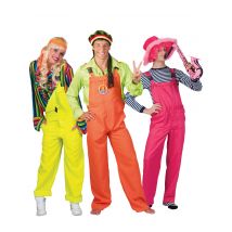 Costume Gruppo Fluo - Fluo + Uv - Multicolore - Taglia Unica