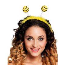 Cerchietto Ape Adulto - Accessori Carnevale - Giallo - Taglia Unica