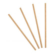 20 Cannucce In Carta Kraft - Hawaï - Marrone - Taglia Unica