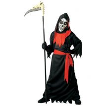 Costume Da Morte Halloween Per Bambino - La Morte - Multicolore - 8 - 10 anni (140 cm)