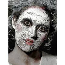 Trucco Cicatrice Pelle Bianca - Magia E Orrore - Grigio, bianco - Taglia Unica