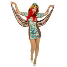 Costume Da Gufo Sexy Per Donna - Animali - Blu - Small