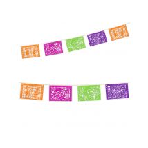 Ghirlanda Dia De Los Muertos Halloween - Scheletri, Fantasmi - Multicolore - Taglia Unica