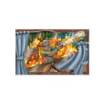 Decorazione Murales Halloween 96x156 Cm - Magia E Orrore - Multicolore - Taglia Unica