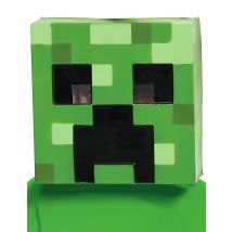 Maschera Creeper Minecraft Bambino - Accessori Carnevale - Verde - Taglia Unica