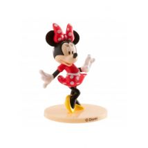 Stauetta Minnie In Pvc 7.5 Cm - Decorazione Atmosfera Compleanno - Rosso - Taglia Unica
