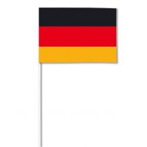 Bandiera Germania In Carta 14 X 21 Cm - Tifosi - Multicolore - Taglia Unica