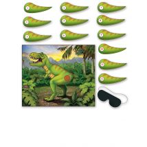 Poster Gioco Dinosauro - Verde - Taglia Unica