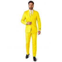 Costume Mr Solid Giallo Uomo Suitmeister - Tutte Le Licenze - Giallo - L (54)