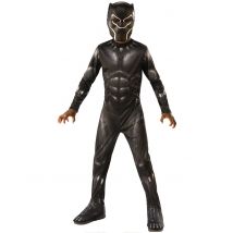 Costume Classico Black Panther Infinity War Bambino - Black And White - Nero - 9/10 anni (134/140 cm)
