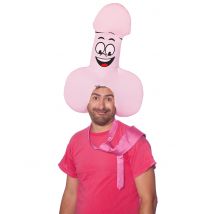 Cappello Umoristico Per Adulto - Umorismo - Rosa - Taglia Unica