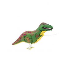 Palloncino In Alluminio T-rex Che Cammina - Verde - Taglia Unica