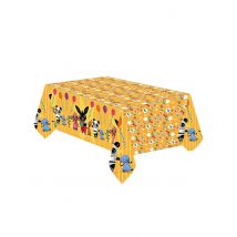 Tovaglia In Plastica Bing 120x180 Cm - Eroi E Cattivi Leggendari - Giallo - Taglia Unica
