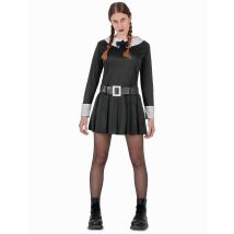 Costume Da Giovane Ragazza Inquietante Per Donna - Magia E Orrore - Nero - Small