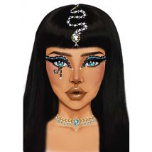 Bijoux per viso adesivi Cleopatra