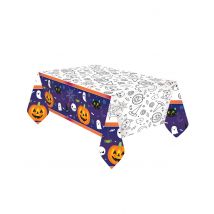 Tovaglia In Carta Halloween Friends 1,2 X 1,8 M - Magia E Orrore - Multicolore - Taglia Unica