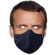 Maschera Da Presidente Con La Mascherina - Masques Politique - Multicolore - Taglia Unica