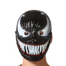 Maschera Da Simbionte Nera E Bianca Per Adulto - Comics - Nero - Taglia Unica