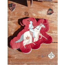 16 tovaglioli cavaliere Bordeaux 33 x 24 cm