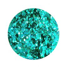Paillettes Trucco Biodegradabili Verde Acqua - Sì, Si La Paillette - Strass E Paillettes - Verde - Taglia Unica