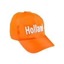 Cappello Arancione Tifoso Paesi Bassi Adulto - Popoli Del Mondo - Arancione - Taglia Unica