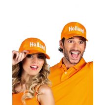 Cappello Arancione Tifoso Paesi Bassi Adulto - Popoli Del Mondo - Arancione - Taglia Unica