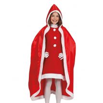 Mantello Da Mamma Natale Per Bambini - Tutti Accessori Natale - Grigio, bianco - Taglia Unica