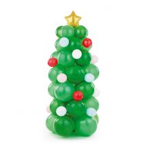Albero Di Natale Con Bouquet Di Palloncini 161 Cm - Tutti Accessori Natale - Verde
