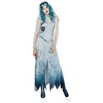 Costume Da Sposa Funebre Per Donna - Tutta La Selezione Halloween - Blu - L