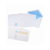 6 Inviti Con Buste Om - Tifosi - Grigio, bianco - Taglia Unica